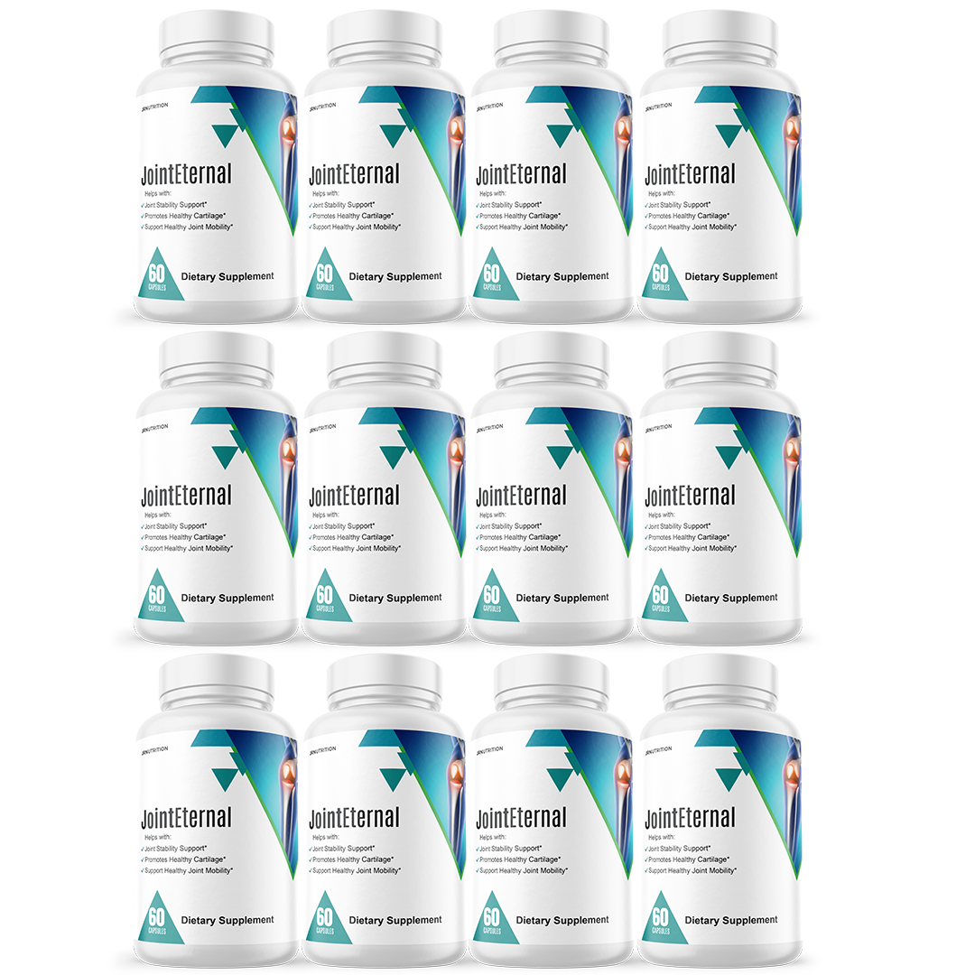 Joint Eternal - Joint Support Dietary Supplement 60 Capsules (12 Pack)